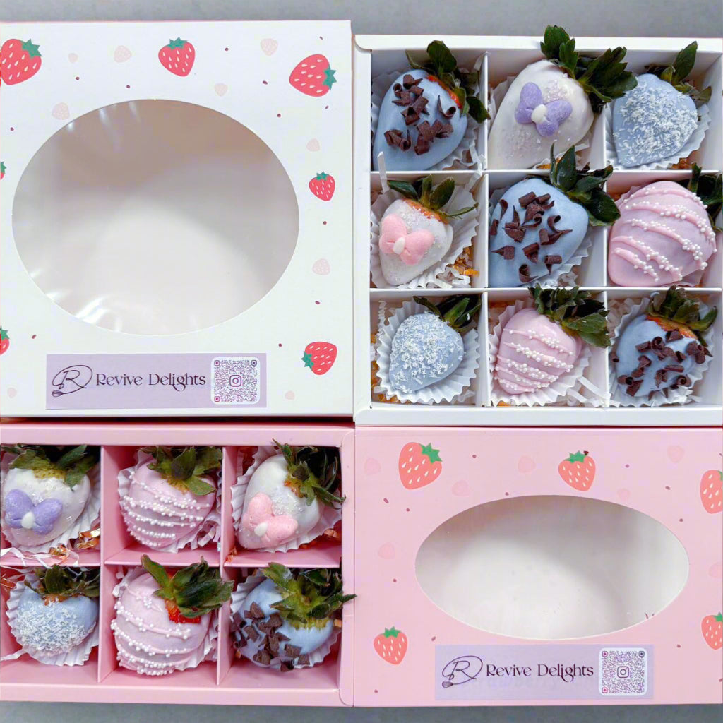 Aurora Bites Chocolate Dipped Strawberries Box